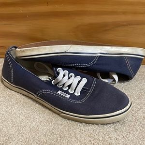 Navy Blue Vans (size 8)